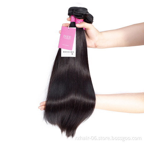 Best Selling Peruvian Straight Virgin Human Hair Bundles With Closure